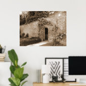 バラアーチ入口 ポスター (ホームオフィス)