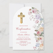 バラアーチ確認 招待状 (正面)