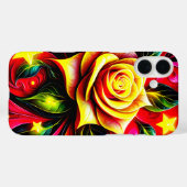 バラアートフォンケース Case-Mate iPhoneケース (裏面 (横))