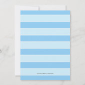 バラアーバービーチリハーサルディナー招待状 招待状 (裏面)