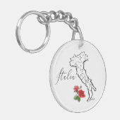 *~*バライタリア語マッイタリアンプ キーホルダー (正面左)