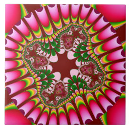 バライチゴ花 タイル