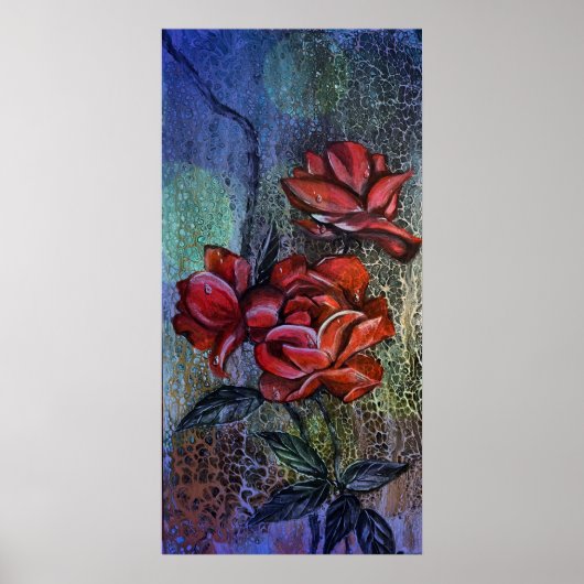 バラインレインプリント ポスター (正面)