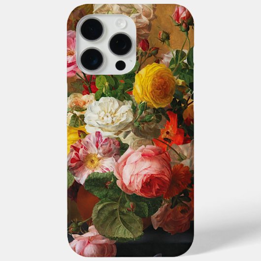 バライン花瓶Aghate Pilonによるフローラアート Case-Mate iPhoneケース (裏面)