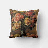 バライン花瓶byピエールルノアールヴィンテージファインアート クッション (裏面)