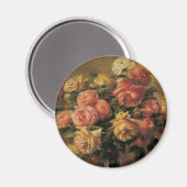 バライン花瓶byピエールルノアールヴィンテージファインアート マグネット (正面/裏面)