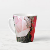 バラインPinksラテMug カフェラテマグ (左アングル)