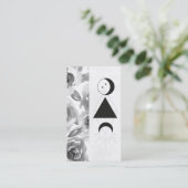 *~*バラウィステリアアルケミームーントライアングルフラワーズ 名刺 (スタンド正面)