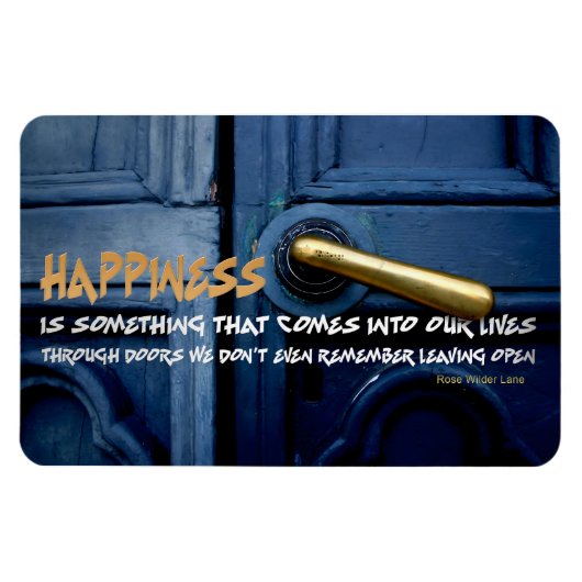 バラウィルダーレーン感動的引用文フレキシブル マグネット (横)