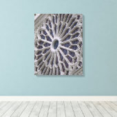 バラウィンドウ西ファサード， c.1270 キャンバスプリント (インサイチュ (ウッドフロア))