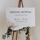 バラウェディングレセプションウェルカムサイン ポスター