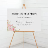 バラウェディングレセプションウェルカムサイン ポスター