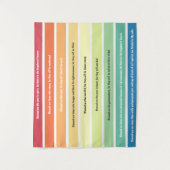 バラエティデズパレットタペストリー タペストリー (正面)