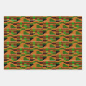 バラエティーケートクロス3パックラッピング紙シート ラッピングペーパーシート (正面3)