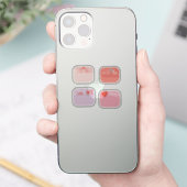 バラエティ愛する付箋シール シール (スマートフォン)