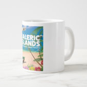 バラエティ諸島地中海の楽園 ジャンボコーヒーマグカップ (正面右)