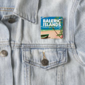 バラエティ諸島地中海の楽園 缶バッジ (インサイチュ)