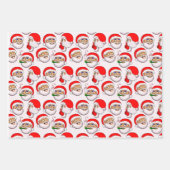 バラエティ3シートクリスマスラッピング紙 ラッピングペーパーシート (正面3)