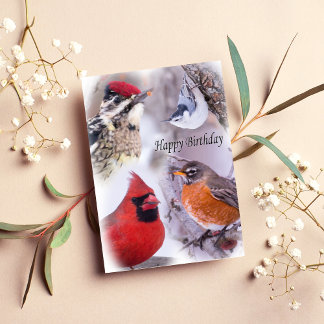 バラエティ・オブ・バード・ハッピーバースデー・カード カード