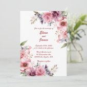 バラエレガンス：結婚式招待状 招待状 (スタンド正面)