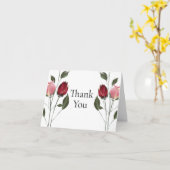 バラエレガントありがとう カード (黄色い花)