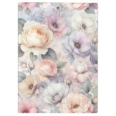 バラエレガントの花 クリップボード (裏面)