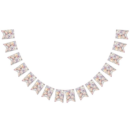 バラエレガントの花 バンティングフラッグ (全)