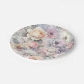 バラエレガントの花 ペーパープレート (アングル)
