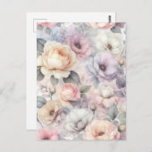 バラエレガントの花 ポストカード (正面/裏面)