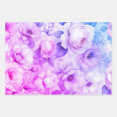 バラエレガントの花 ラッピングペーパーシート (正面3)