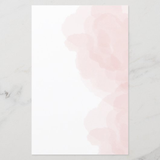 バラエレガントをテーマにした結婚式 プログラム (裏面)