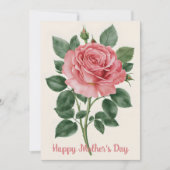 バラエレガントアートワークマザーズデイカード (正面)