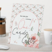 バラエレガントガール1stバースデーカード&ギフト 台座サイン (インサイチュ)