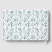 バラエレガントクレスト(弓あり) |モノグラム結婚ズ ゲストブック (裏面)