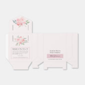 バラエレガントゼラニウム手作り石鹸お願い箱 フェイバーボックス (折り畳みなし)