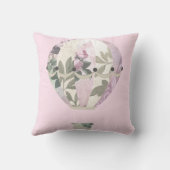 バラエレガントピンクホットエアバルーンクッション クッション (裏面)