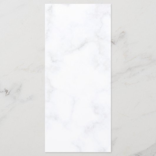 バラエレガントフラワーカスタムウェディングディナー メニュー (裏面)