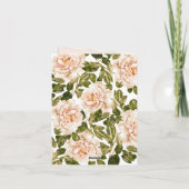 バラエレガントフローラロマンス写真母の日 カード (裏面)