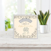 バラエレガントヘア開花イングレースウィメンズデイピーチ ノートカード