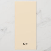 バラエレガントボホフローラ水の色 メニュー (裏面)