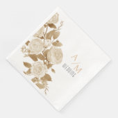 バラエレガントモノグラムホワイト (コーナー)