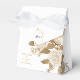 バラエレガントモノグラムホワイト フェイバーボックス