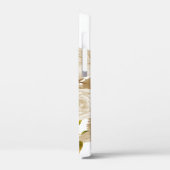 バラエレガントモノグラムホワイト Case-Mate iPhoneケース (裏面 / 左)