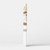 バラエレガントモノグラムホワイト Case-Mate iPhoneケース (裏面 / 右)