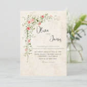 バラエレガントリース結婚披露宴 招待状 (スタンド正面)