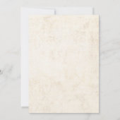 バラエレガントリース結婚披露宴 招待状 (裏面)