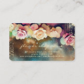 バラエレガント宇宙フロリユニークスト 名刺 (裏面)