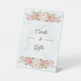 バラエレガント花 台座サイン