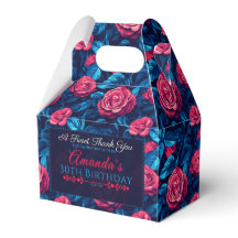 バラエレガント誕生日お願いボックスありがとうギフト