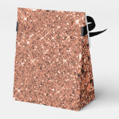 バラエレガント金ゴールドグリッターサンキューモノグラムブラック フェイバーボックス (裏面サイド)